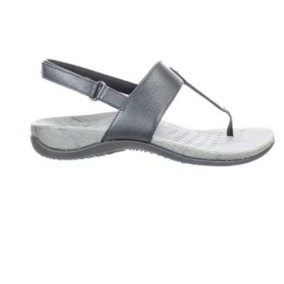 Vionic Orthaheel Womens Mia Leather Flats Sandals shoes sz 7 - Picture 1 of 12
